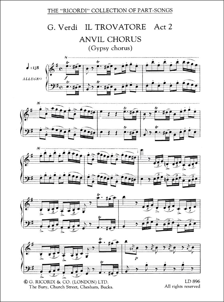 Anvil Chorus (Ii Trovatore)